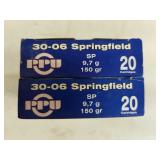 30-06 Springfield PPU Ammo