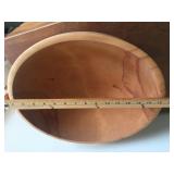 16" Wooden Bowl