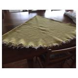 Round Yellow Table Cloth