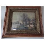 Ornate Framed Print - Signed B. Mieringa