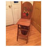 Chair with Folding Iron Board