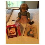 Kirsten American Girl Doll w/ Book and Christmas