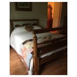 Early Rope Double Bed