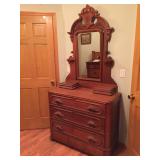 Victorian Dresser with Glove Boxes