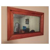 Early Framed Wall Mirror