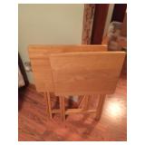 2 Folding Small Tables/TV Trays