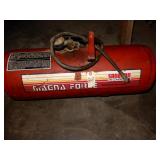 Sanborn Portable Air Tank With Gage & Hose