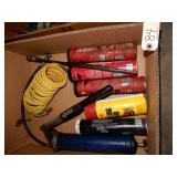 Grease Gun With 4 New Tubes of Grease, Air