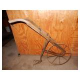 Single Wheel Antique Cultivator  - Nice Condition