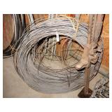 Roll of Heavy Electric Fence Wire - As Shown