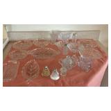 Lot- Clear Depression Glass Serving Dishes