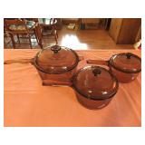 Vishions Ware Pots with Lids
