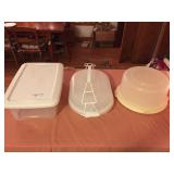 Plastic Cake Carrier Totes