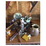 Asst. Knick Knacks- Pottery Pitcher Chipped