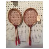 Set 4 Badmitton Rackets