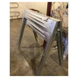 2-  Metal Saw Horses
