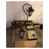 10 Endura Solar Lights W/Shepard Hooks