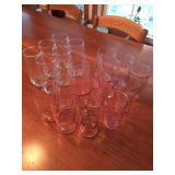 20 Asst. Glasses- Most Pink