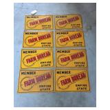 Member Farm Bureau Tin Sign- Times 8
