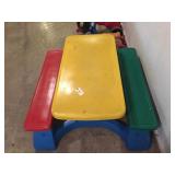 Fisher Price Picnic Table- Child Size