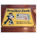 Cracker Jack Metal Sign