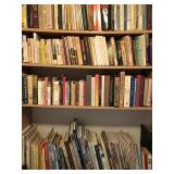 Large Asst. Books On The Wall