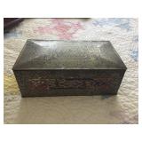 Early Tin W/ Playing Cards