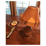 Scmidts Beer Light- Wood Lamp