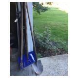 Shovels, 3 Tine Pitch Fork, Weeder,