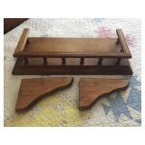 Shelf w/ Chair Rail