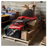 (WI) (2) Snowmobile Hoods, Jacket & Pants, Signs,