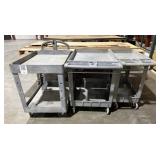 (WI) (3) Roll Carts