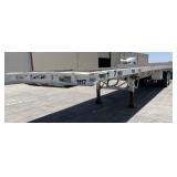 (CA) 1983 Trailmobile Flatbed Trailer -EXPORT ONLY