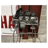 (WI) Snowmobile Engine w/ Stand