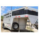 (TX) 2002 Eby Livestock Trailer