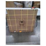 Pleasant Hearth Arrington Black with gold trim Fireplace Glass Firescreen doors - Small RETAILS $299.99