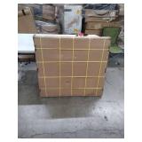 Pleasant Hearth Arrington Black with gold trim Fireplace Glass Firescreen doors - Small RETAILS $299.99