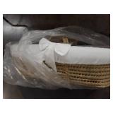 Tadpoles Moses Basket & Bedding Set, Eyelet, White, One-Size