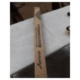 Movtotop Beach Umbrella 6.5ft Beach Umbrella With Sand Anchor & Tilt Mechanis...