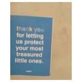 Regalo My PlayÂ® Portable Playard Indoor and Outdoor with Carry Case and Washable, Aqua, 6-Panel