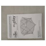 Regalo My PlayÂ® Portable Playard Indoor and Outdoor with Carry Case and Washable, Aqua, 6-Panel