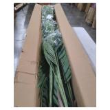 Fopamtri Artificial Areca Palm Plant 5 Feet Fake Palm Tree with 17 Trunks Faux Tree for Indoor Outdoor Modern Decoration Feaux Dypsis Lutescens Plants in Pot for Home Office (Set of 2)