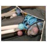 Baby Playpen,Kids Large Playard with 50PCS Pit Balls,Indoor & Outdoor Kids Activity Center,Infant Safety Gates with Breathable Mesh,Sturdy Play Yard for Toddler,Children