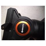 Video Tripod System, Geekoto 72 inches Heavy Duty Tripod, Professional Aluminum Twin Tube Tripod, K3 Fluid Head, Mid-Level Spreader, Max Loading 33 LB, 360 Degree Fluid Head for DSLR Camcorder Camera