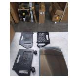 Nandae Fruit Vegetable Storage Basket, 4 Tier Metal Rolling Cart Organizer Rack Kitchen Storage Bins with Wheels for Kitchen, Pantry, Bedroom, Bathroom