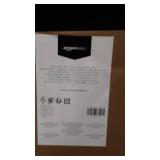 Amazon Basics Folding Plastic Chair, 350-Pound Capacity, White