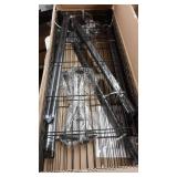 VASAGLE Shoe Rack, 5-Tier Shoe Storage Organizer with 4 Metal Shelves