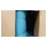 Christopher Knight Home Felicity Mid-Century Fabric Arm Chair, Teal