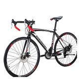 Eurobike Road Bike XC550 21 Speed 700C Dual Disc Brake Bicycle (49-30MM)