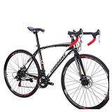 Eurobike Road Bike XC550 21 Speed 700C Dual Disc Brake Bicycle (49-30MM)